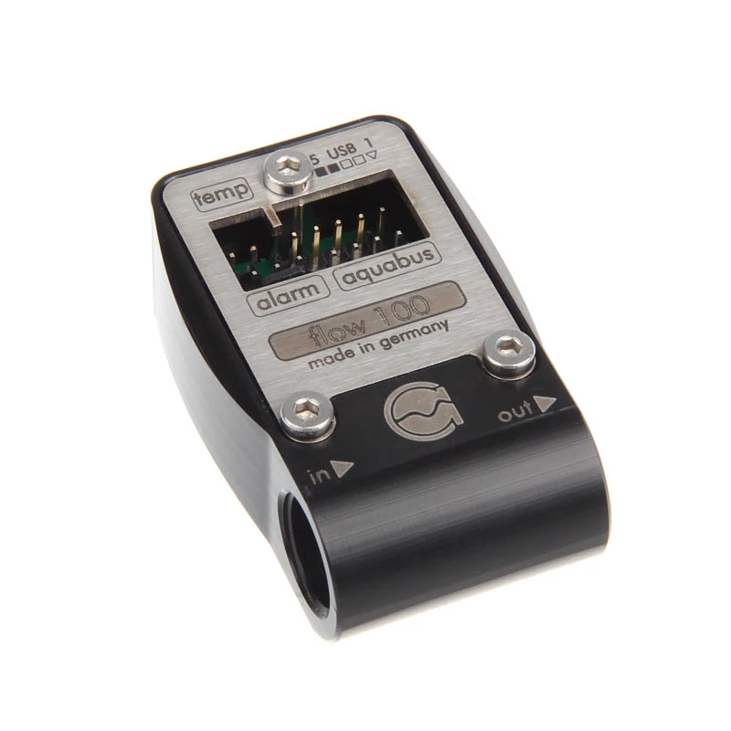 Skysčio aušinimo sistemos slėgio jutiklis Aqua-Computer Aqua Flow 100 (MPN 53130)