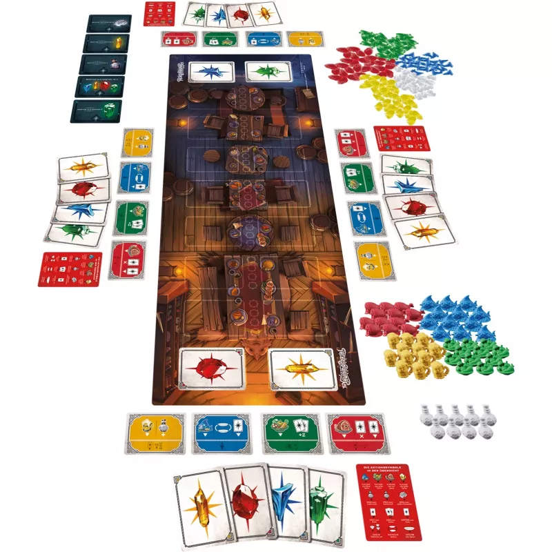 Avalon Hill Dungeons & Dragons - The Yawning Portal (vokiškas leidimas), stalo žaidimas