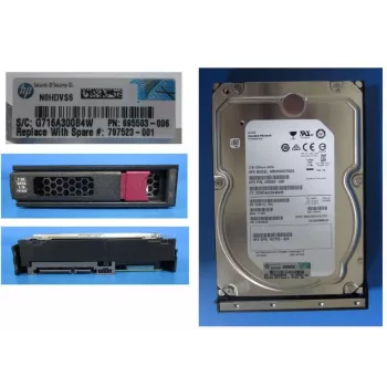 HPE DRV HD 2TB 6G 7.2K 3.5 SATA LP - Serial ATA - 2.000 GB (797273-S21)