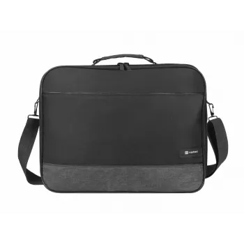 Messenger case NATEC Impala 2 for 43.9 cm (17.3 inch) laptops, polyester, Pilka, 50×445×315 mm