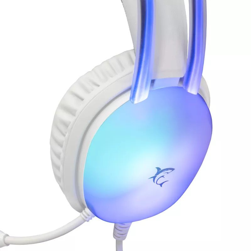 Ausinės White Shark GH-2444 Peacock-2 White