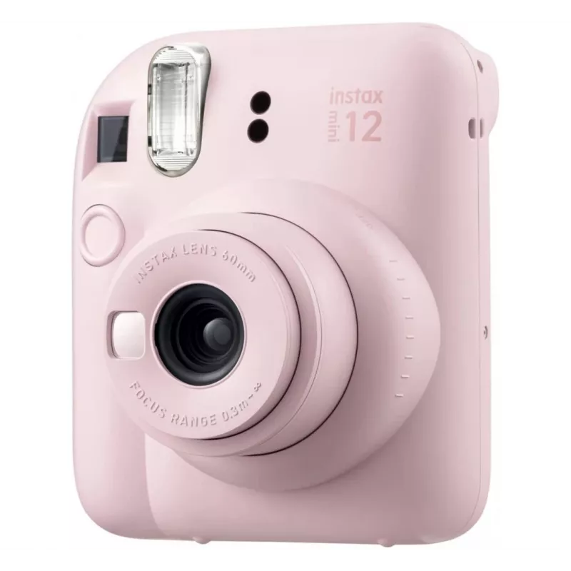 Momentinis fotoaparatas Fujifilm Instax Mini 12 Blossom Pink su 10 lapų filmų rinkiniu