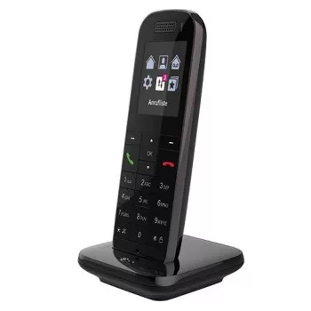 Telekom Speedphone 52 DECT telefonas su skambinančiojo ID Juoda
