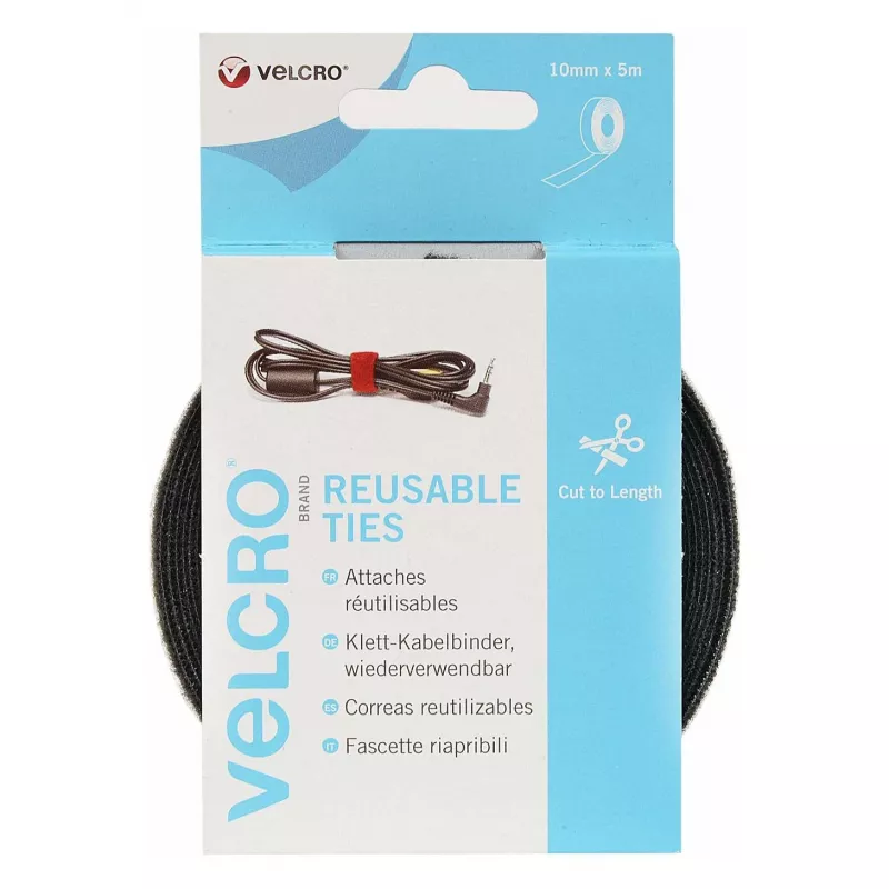 Velcro VEL-EC60253 jungiamumo priedas, juodas