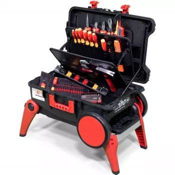 Įrankių lagaminas XXL 4 Electric 80 vnt.