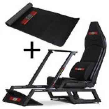 Next Level Racing F-GT Formula > Simuliatoriaus Kabina + Grindų Kilimėlis žaidimų kilimėlis