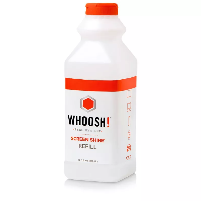 Pakartotinio pildymo buteliukas whoosh! WH-1FG1LBTL 950 ml — ekranų valymo tirpalas