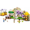 LEGO rinkinys LEGO FRIENDS 42671 Augalų kavinės ir gėlių parduotuvės žaidimų rinkinys su kavinės ir gėlių parduotuvės funkcijomis