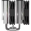 CPU aušintuvas Silentware Titan RGB dvigubo bokšto su 6 šilumos vamzdeliais ir 2×120 mm PWM A-RGB ventiliatoriais