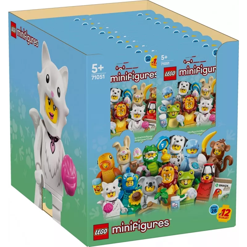 Blocks Minifigures 71051 Animal series 28 (DĖŽĖ)