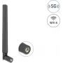 Daugiakryptė antena DELOCK 5G LTE GNSS WiFi 6 SMA kištukas 0.9–4.1 dBi 183 mm su pasukama jungtimi