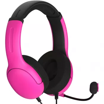 PDP PS5 & PC NEBULA ULTRA VIOLET AIRLITE WIRED HEADSET, Wired, Gaming, Headset, Black, Pink