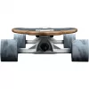 Longboard RAM Solitary Blanc de blanc — RAM longboard'as, balta/pilka apdaila