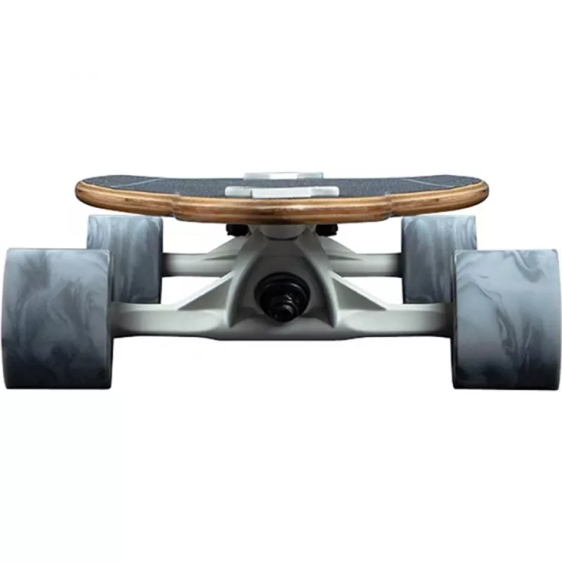 Longboard RAM Solitary Blanc de blanc — RAM longboard'as, balta/pilka apdaila