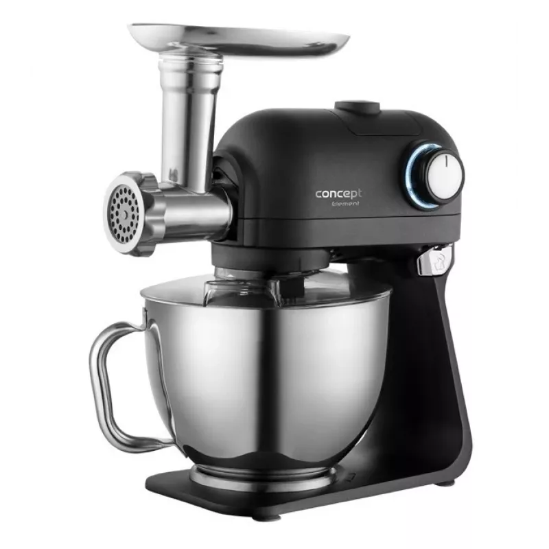 Stovimas maišytuvas Concept RM8000 - 1200 W virtuvės mašina, juoda