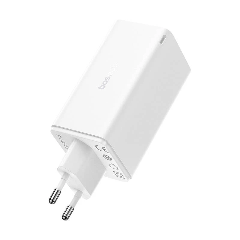 Sieninis greitasis įkroviklis Baseus GaN6 Pro 100W su 2× USB-A ir 2× USB-C