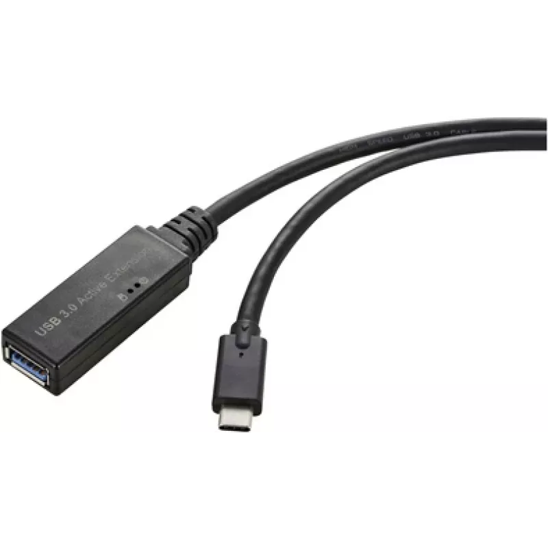 Renkforce RF-5231962 USB laidas, juodas