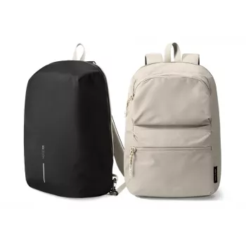 Kuprinė XD DESIGN Switch 2-in-1 P706.3319 — 22 l, nešiojamam kompiuteriui iki 15,6 colio, 530 g, juoda/ąžuolo