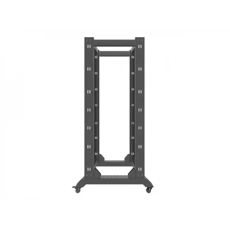 LANBERG STOVO STOVAS 32U 600X800 (JUODAS RAL9004)