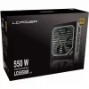 LC Power Super Silent Modular Series LC6550M V2,31 - maitinimo blokas (vidinis) - ATX12V 2,3 - EPS12V - 80 PLUS Gold - kintamoji srovė 110-240 V - 550 W - aktyvusis PFC - kalamos juodos spalvos (L