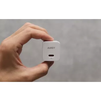 Mini tinklo įkroviklis PA-Y20S Baltas 1xUSB-C 20W PD Power Delivery