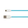 USB 2.0 laidas IBOX IKUMD3A — USB A į Micro-USB B, 1 m, mėlynas