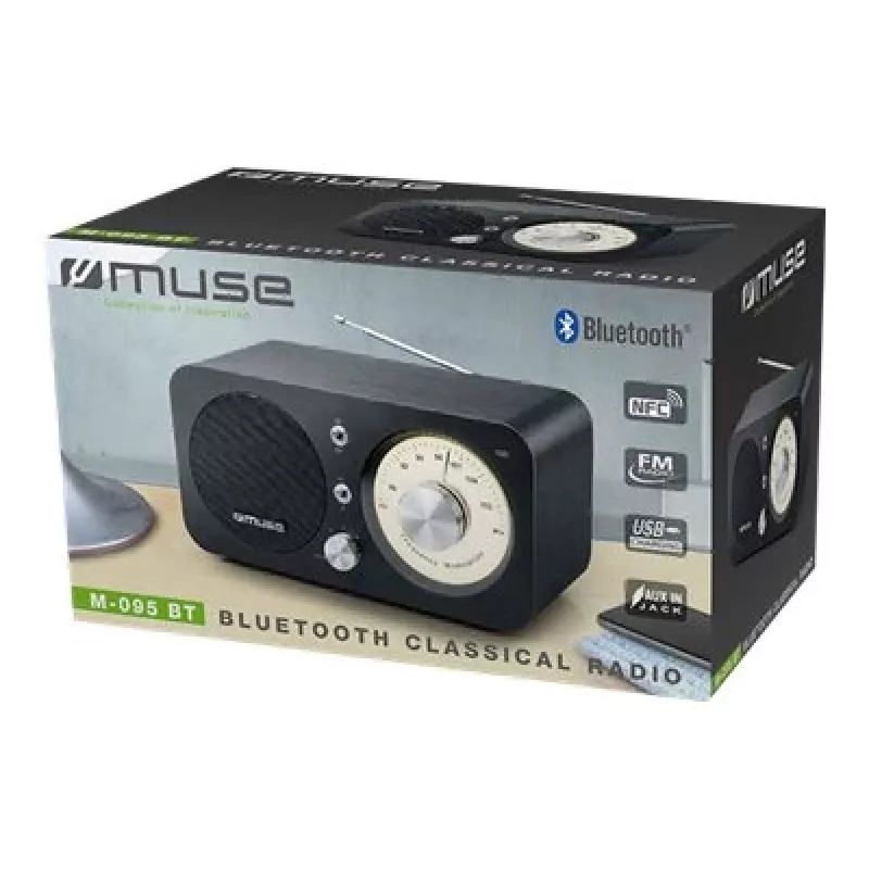 Muse | M-095 BT | NFC funkcijos | Juoda
