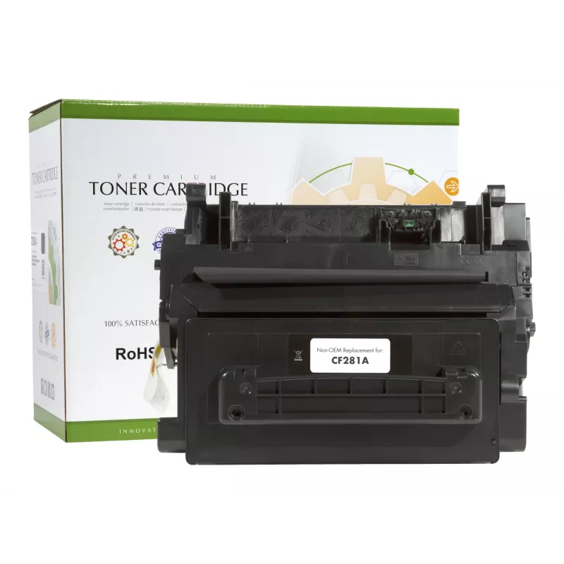 STATIC Toner kasetė, suderinama su HP CF281A, juoda, suderinama, 10 500 puslapių