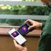 FLIR C3-X terminio vaizdo kamera Juoda 1800 mAh Vanadžio oksido nenuošaldytos židinio plokštumos matricos Integruotas ekranas 128 x 96 pikselių LCD 640 x 480 pikselių