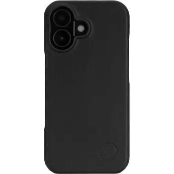 Telefono nugarėlės dėklas jt berlin Genuine Leather Kreuzberg, skirtas Apple iPhone 17, juodas