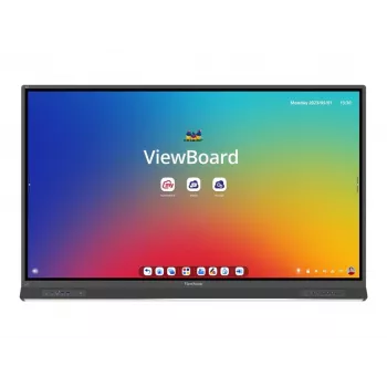 Viewsonic IFP6553 interaktyvi lenta 165,1 cm (65 colių) 3840 x 2160 pikselių Jutiklinis ekranas Juoda