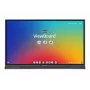Viewsonic IFP6553 interaktyvi lenta 165,1 cm (65 colių) 3840 x 2160 pikselių Jutiklinis ekranas Juoda