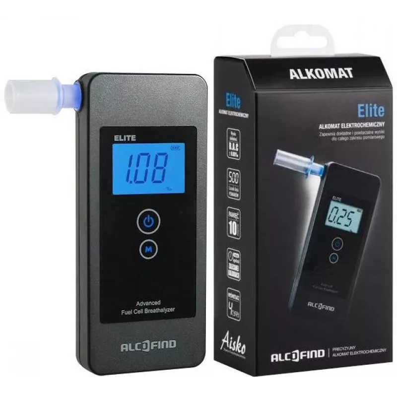 ALCOFIND ELITE alkoholio testeris 0.00 – 5.00 ‰