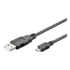 Wentronic 94181 USB kabelis, juodas