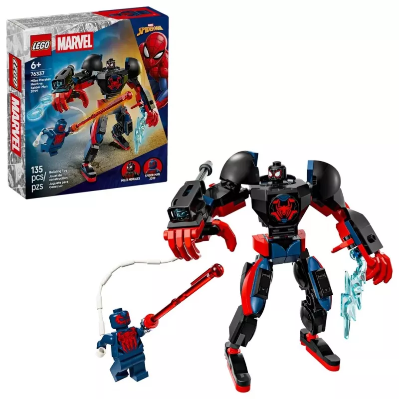 LEGO MARVEL 76337 Miles Morales mechanas prieš Žmogų-vorą 2099