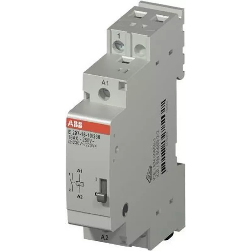 ABB E297-16-10/230 - Pilka - 10 mm² - 250 V - 50 - 60 Hz - 230 V - 16 A