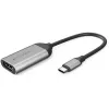 HYPER HD-H8K USB Type-C HDMI nerūdijančio plieno adapteris