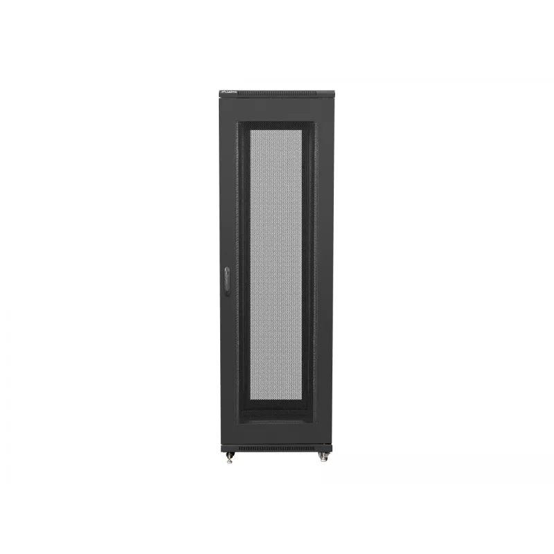 Laisvai stovinti spinta LANBERG FF01-6842-23B 42U, 800 mm gylis, 600 mm plotis, 95 kg, IP20, juoda