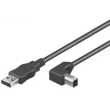 Microconnect USBAB3kampuotas USB kabelis USB 2.0 3 m USB A USB B Juoda