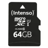 Intenso Performance - „Flash“ atminties kortelė (su microSDXC į SD adapteriu) - 64 GB - UHS-I U1 / 10 klasė - microSDXC UHS-I (3424490)