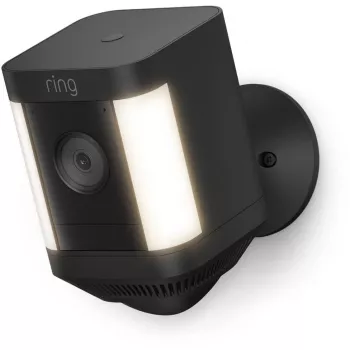 Ring Spotlight Cam Plus Battery - IP apsaugos kamera - lauko - belaidė - tvirtinama prie lubų/sienos - juoda - dėžutė