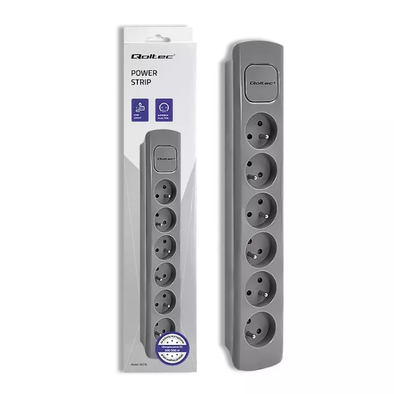 Qoltec 50277 Product Pilka