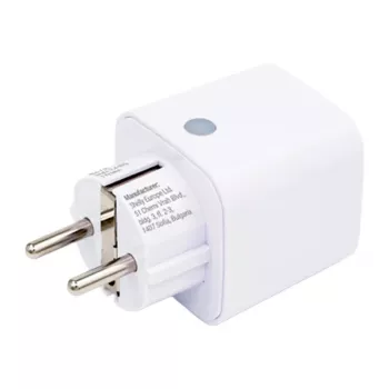 Shelly Plug PM Gen3 Matter 13A išmanusis kištukas, baltas