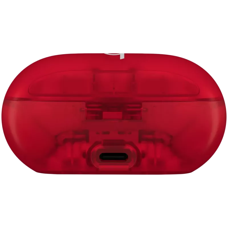 Beats Solo Buds – Tikri belaidžiai ausinukai – Skaidriai raudoni, modelis A3151 A3150 A3152