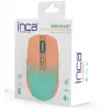 Cian Technology GmbH INCA Pelė IWM-511RT Blt+Wrls RGB pagrindo spalva Oranžinė