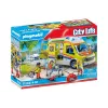 Playmobil 71202 City Life greitosios pagalbos automobilis su šviesomis ir garsu, žaislinis rinkinys, tinka nuo 4 metų, vienas