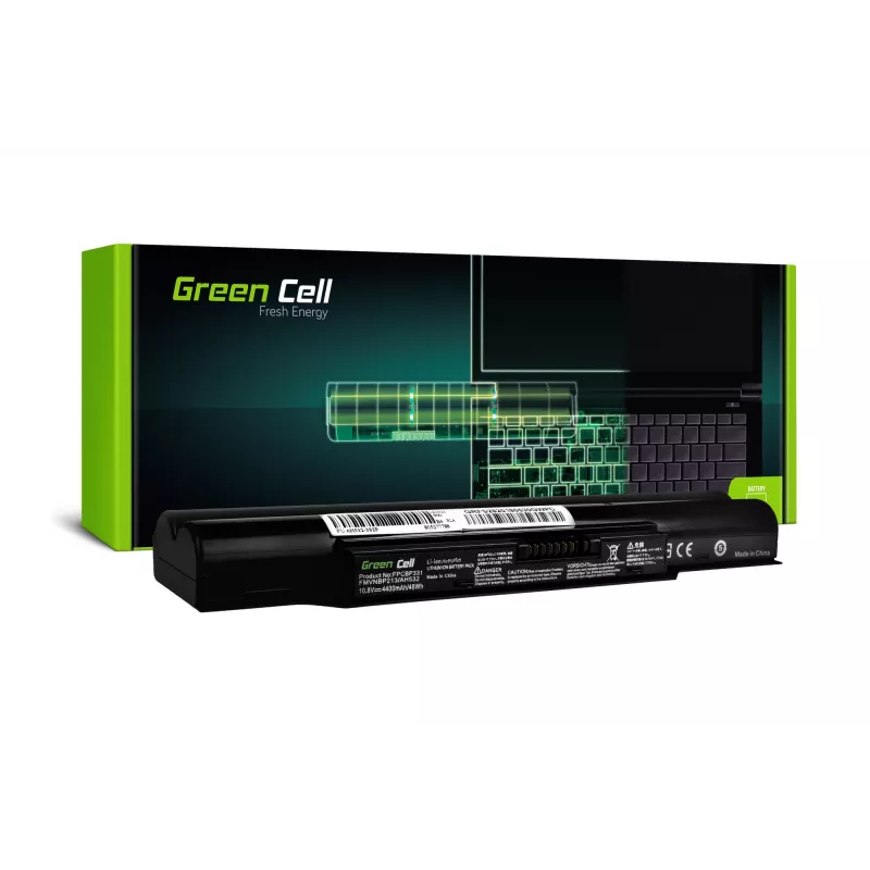 Baterija Green Cell FS29, skirta Fujitsu Lifebook A532 AH532
