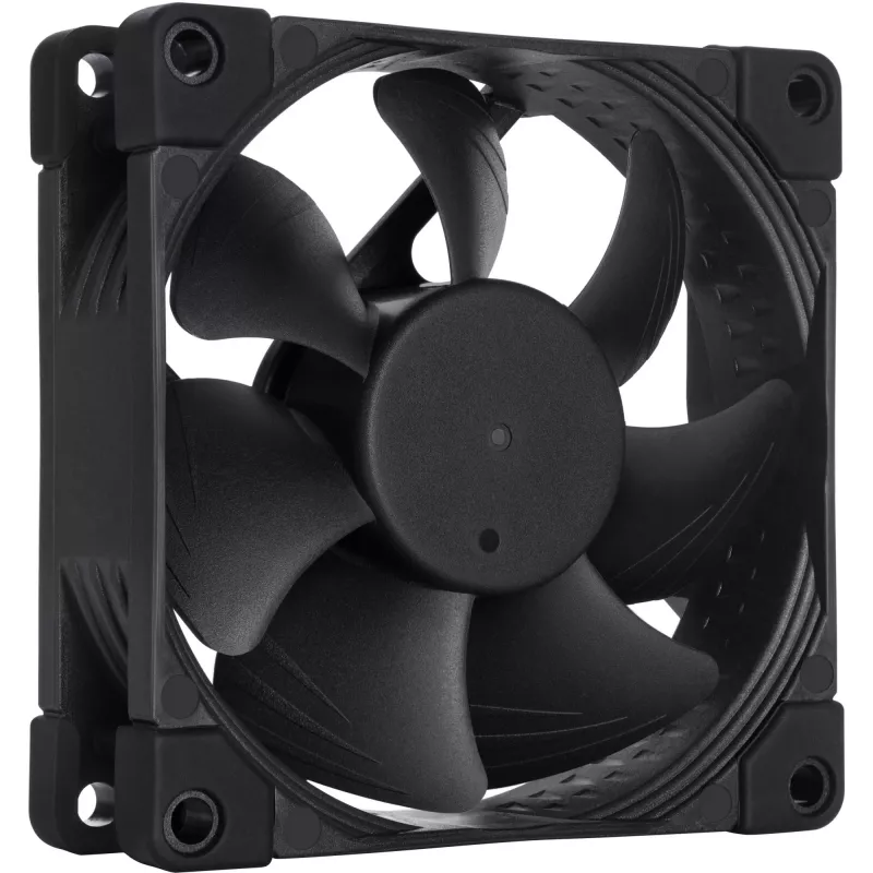 Kompiuterio korpuso ventiliatorius Noctua NF-A8 PWM CH.BK.S 80 mm, 4 kontaktų PWM, 450–2200 RPM, 17,7 dB