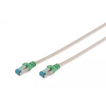 Tinklo kabelis Digitus CAT 5e F/UTP kryžminis RJ-45 1m Pilkas