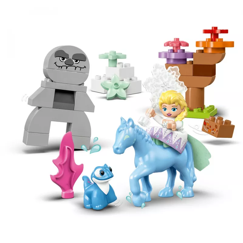 LEGO DUPLO žaidimų rinkinys 10418 — Disney Elsa ir Bruni Užburtame miške, 31 detalė, 2+ metų